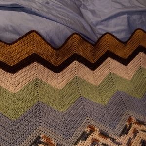 Crotchet blanket King size